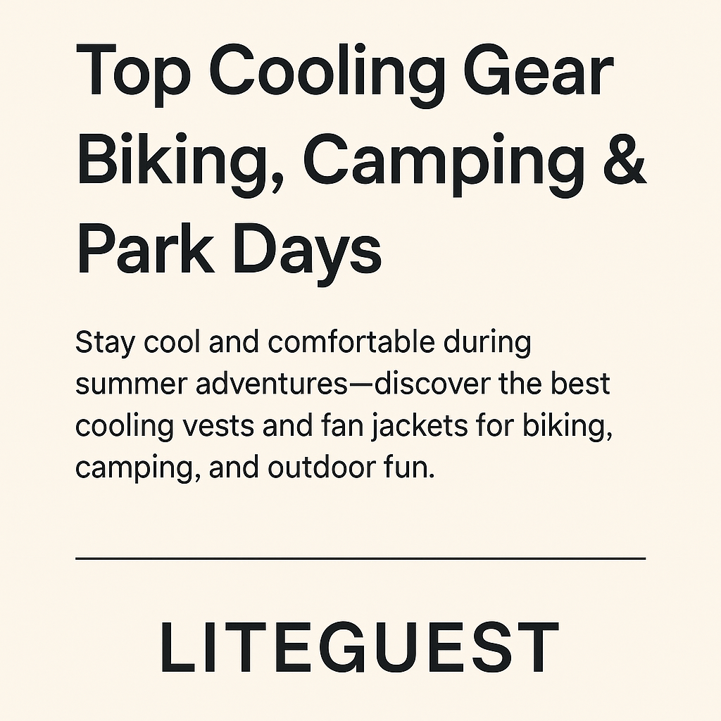 Top Cooling Gear Biking, Camping & Park Days | LITEGUEST