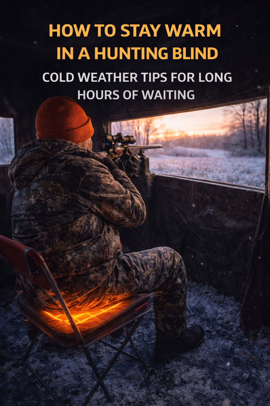 How to Stay Warm in a Hunting Blind: Cold Weather Tips for Long Hours