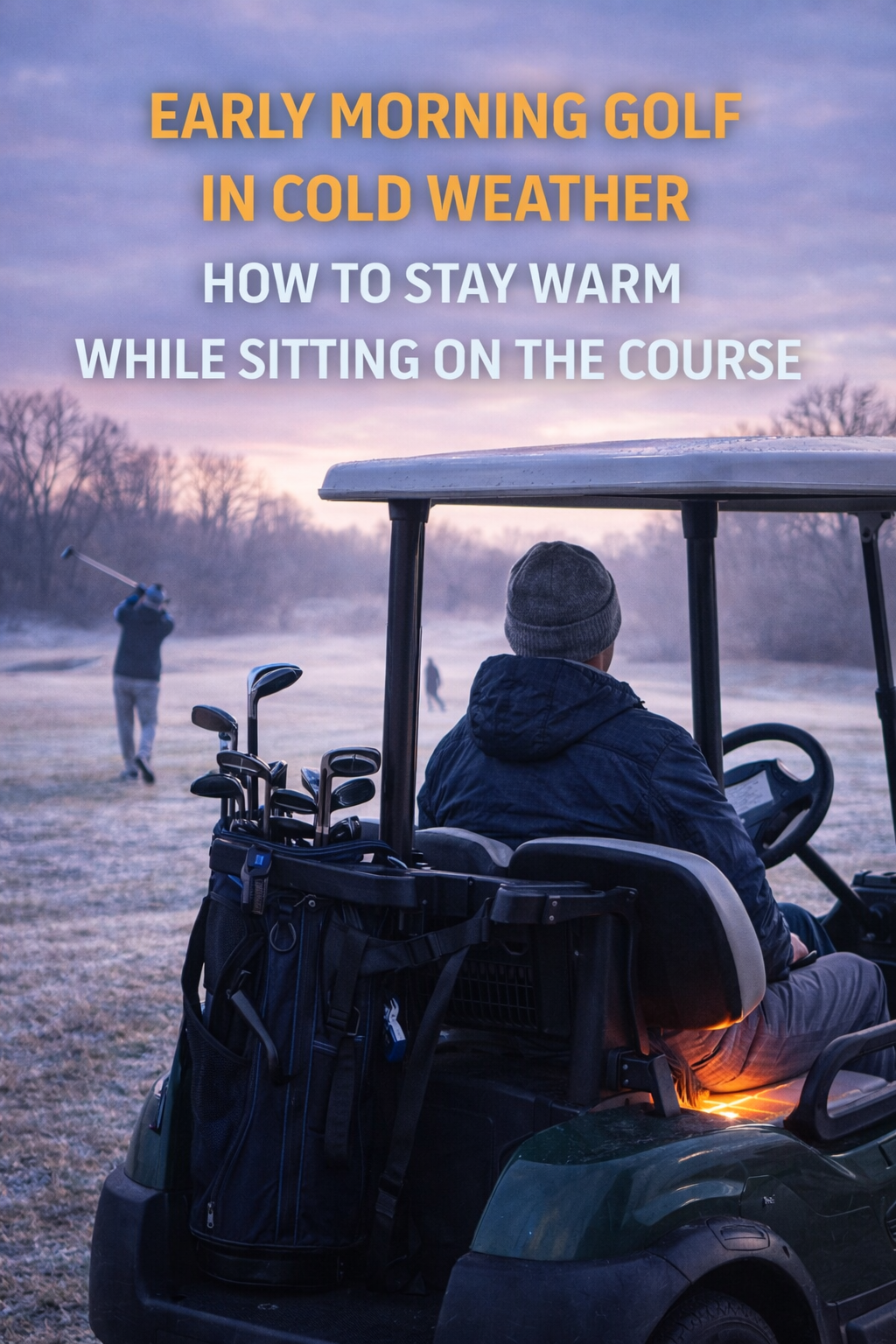 Early Morning Golf in Cold Weather: How to Stay Warm While Sitting on