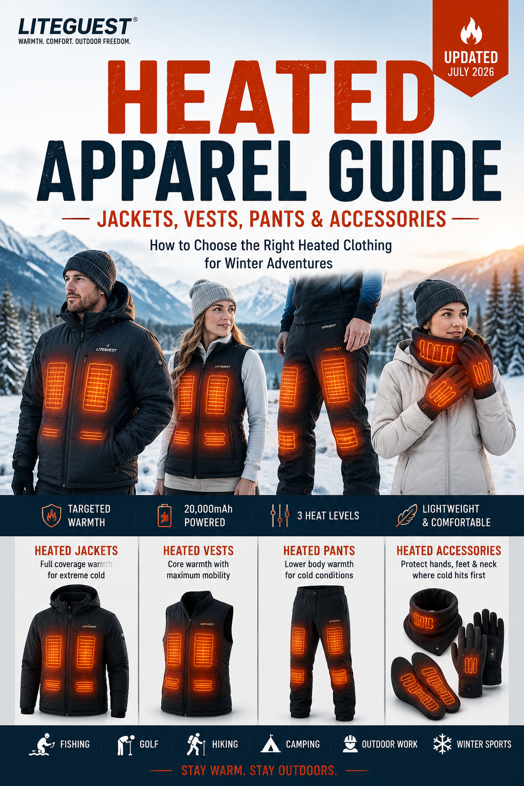 Heated Apparel Guide: Jackets, Vests & Winter Clothing