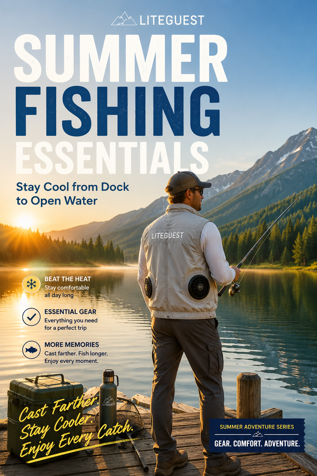 Summer Fishing Essentials: Stay Cool from Dock to Open Water