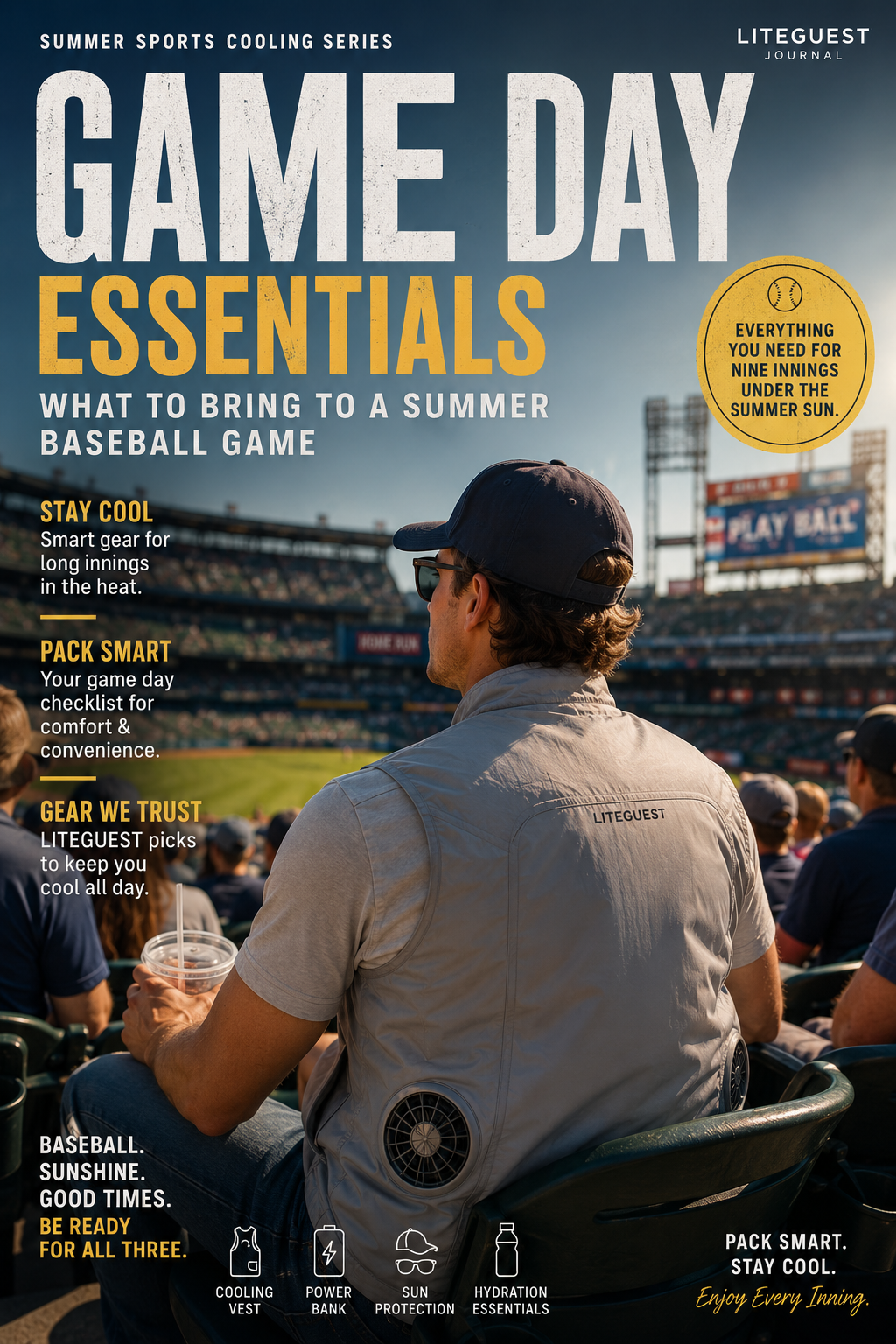 Game Day Essentials: What to Bring to a Summer Baseball Game