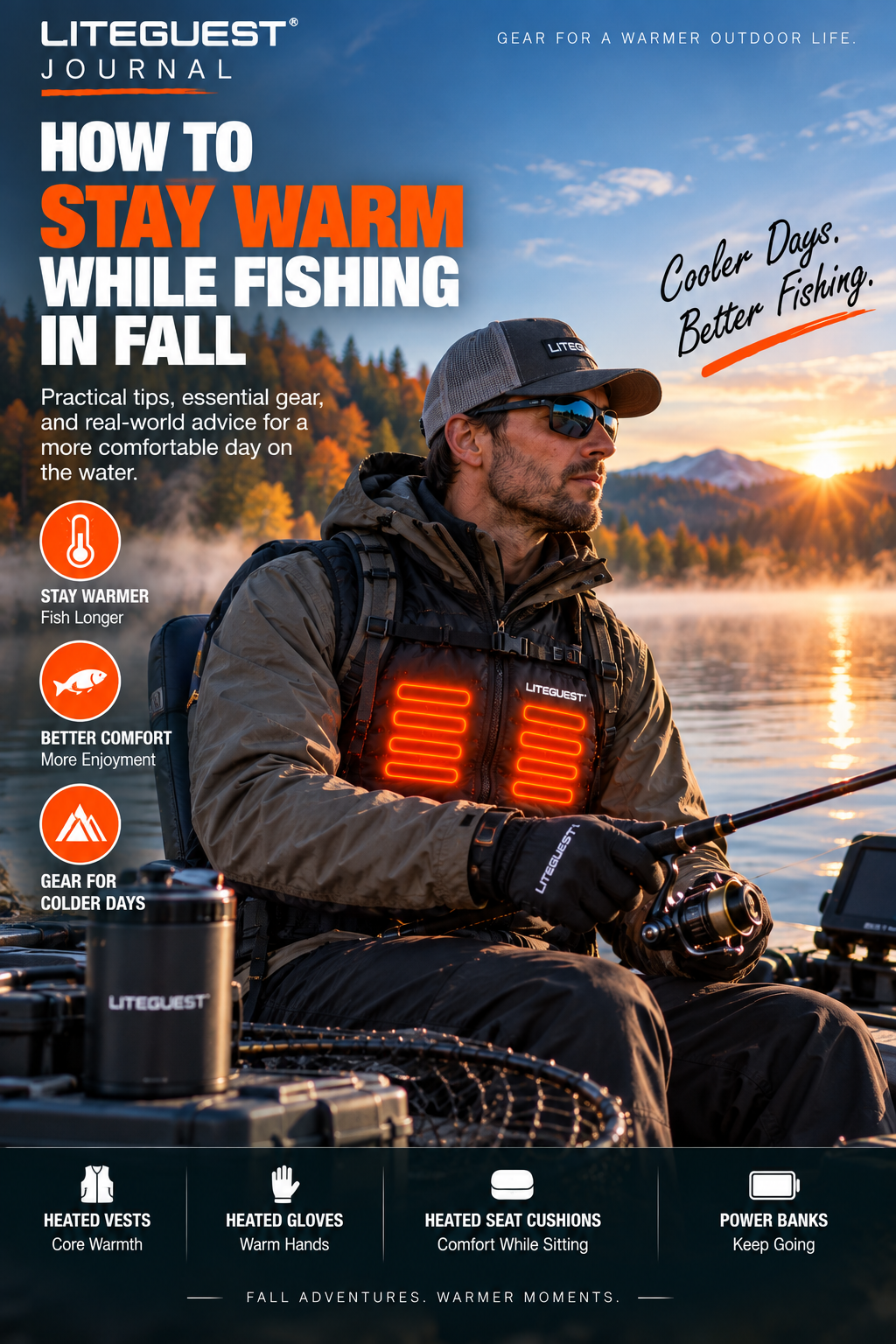 How to Stay Warm While Fishing in Fall | Cold-Weather Fishing Gear