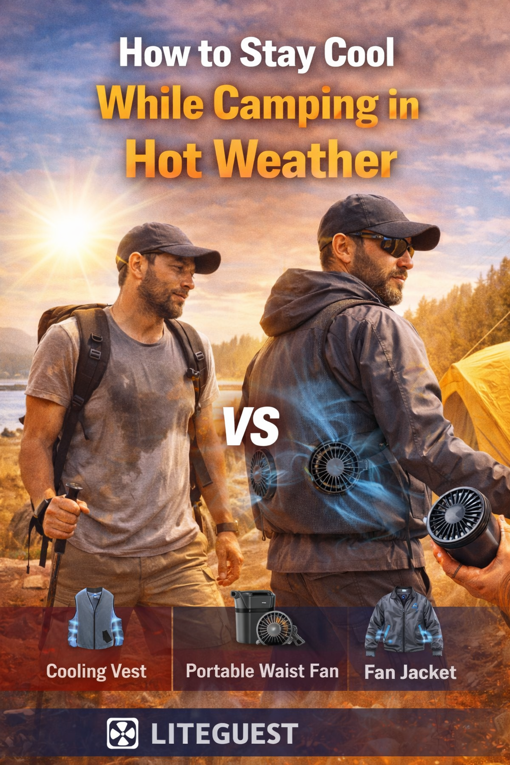 How to Stay Cool While Camping in Hot Weather