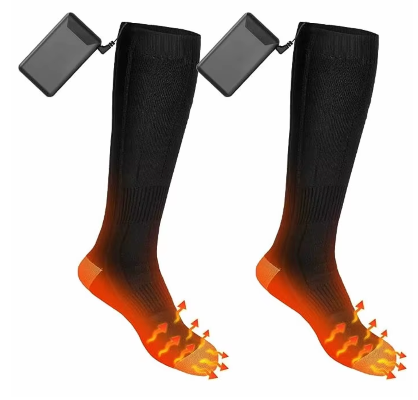 LITEGUEST Heated Leg Warmers – USB Electric Socks for Winter Outdoors
