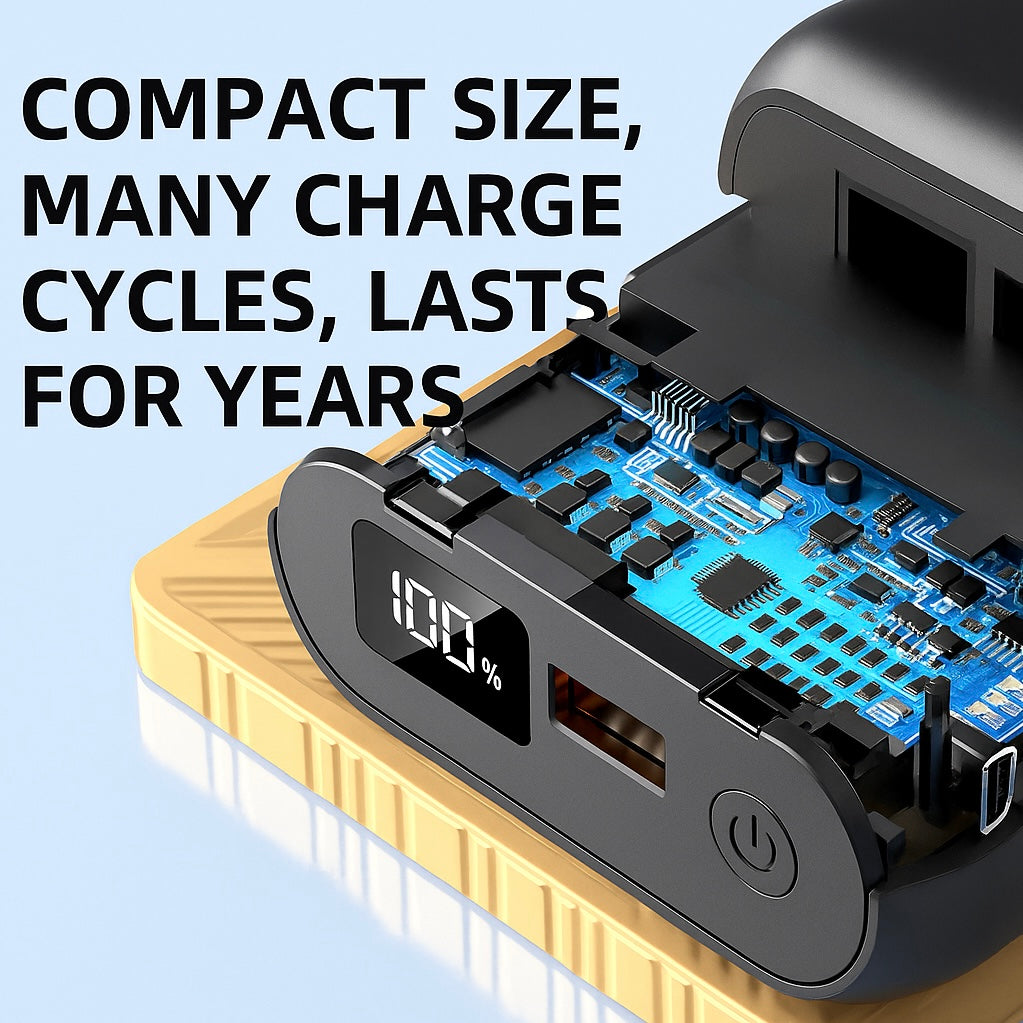 LITEGUEST 20,000 mAh Ultra-Compact Power Bank – Heated & Cooling Ready