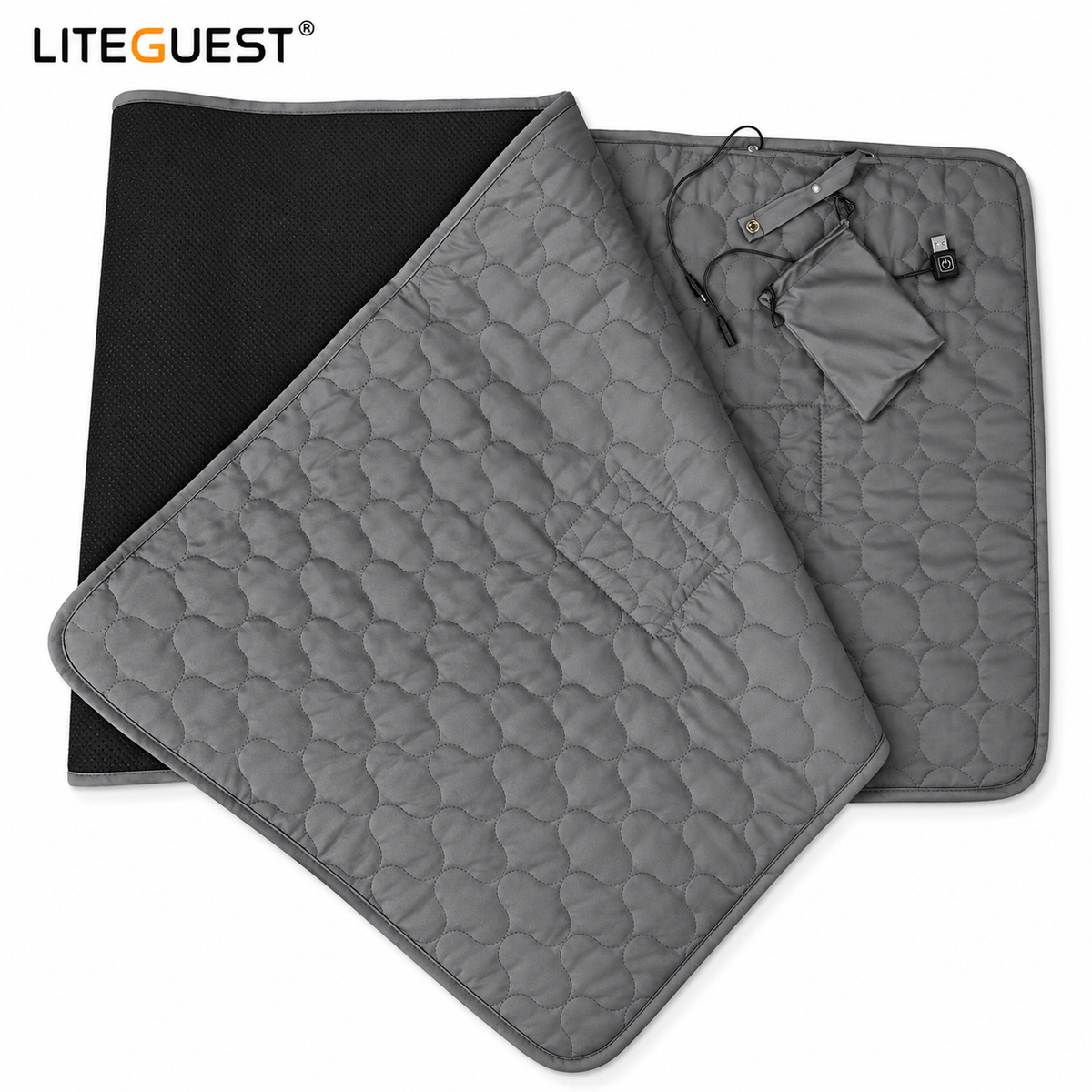 LITEGUEST 5-Zone USB Heated Sleeping Mat | Camping Sleeping Pad