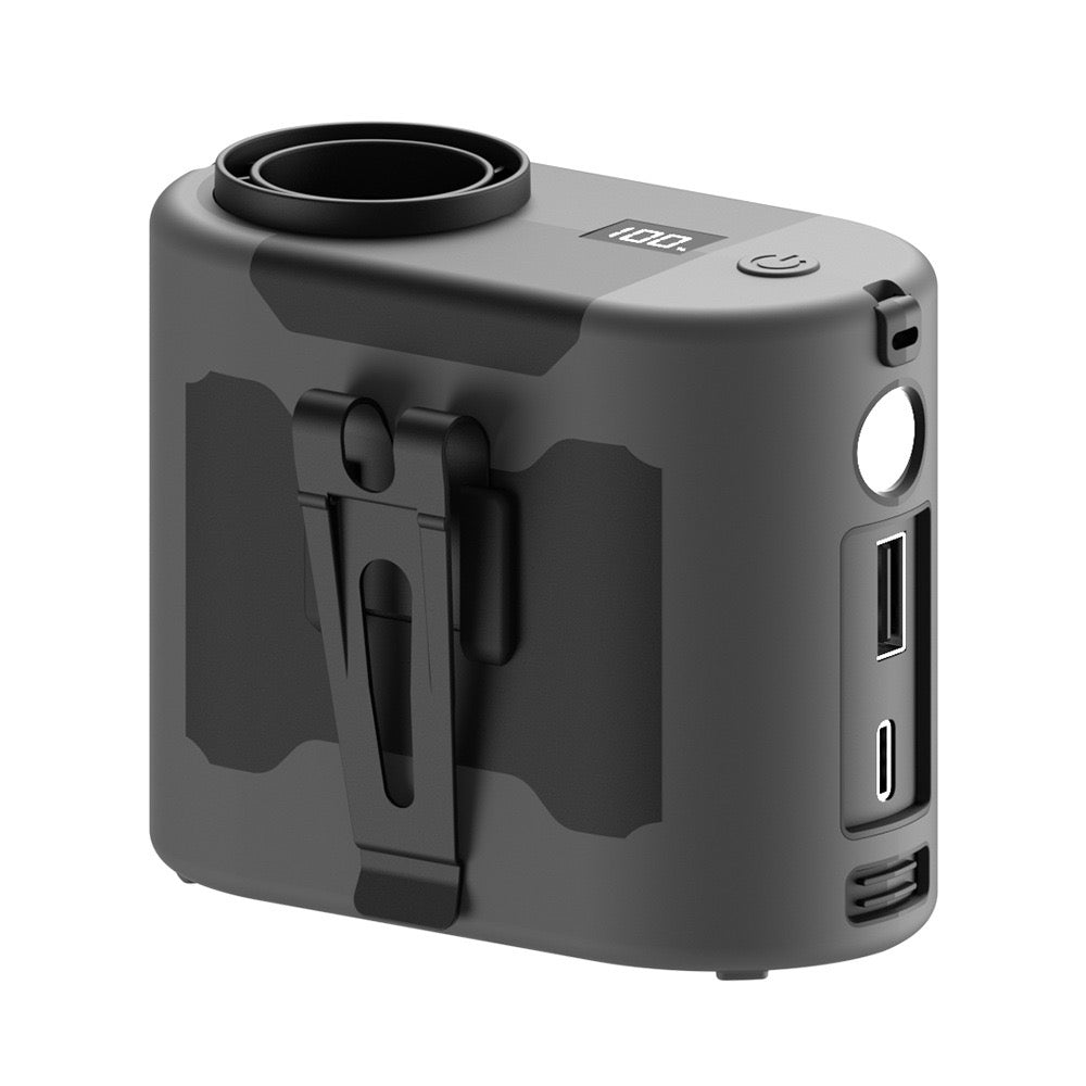 LITEGUEST™ Multifunctional Outdoor Waist Fan – LED Light, IPX5 Water-Resistant, USB-C Rechargeable