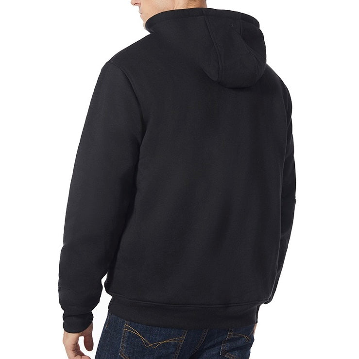 LITEGUEST 5-Zone USB Heated Hoodie Heated Zip-up Hooded Sweatshirt