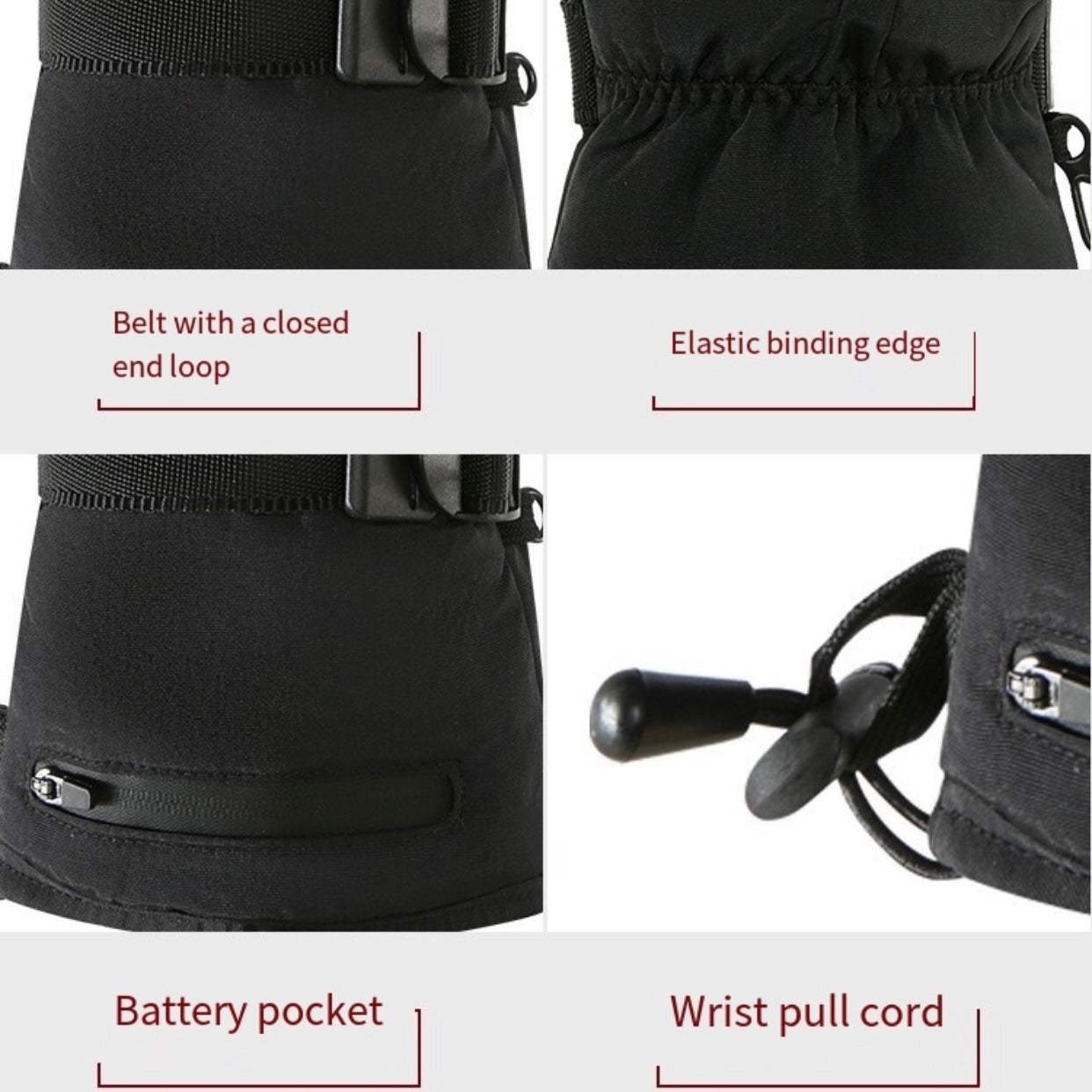 LITEGUEST Heated Gloves – USB-Powered Winter Outdoor Protection