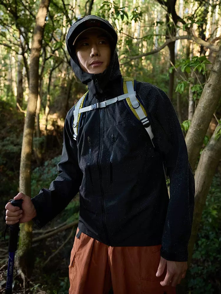 LITEGUEST Waterproof Hard Shell Jacket – Outdoor Rain Wind Protection