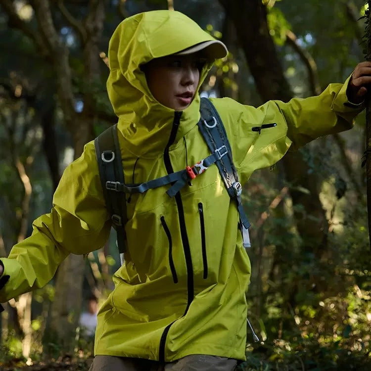 LITEGUEST™ Waterproof Hard Shell Jacket – 3-Layer, Windproof & Breathable