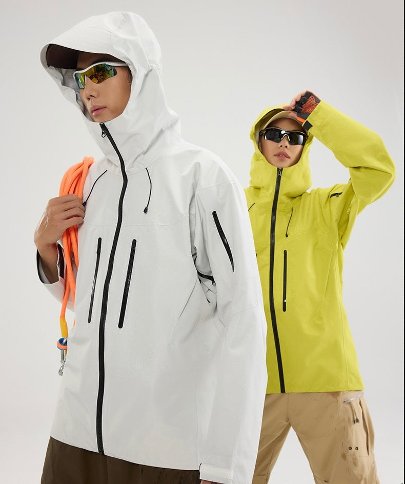 LITEGUEST™ Waterproof Hard Shell Jacket – 3-Layer, Windproof & Breathable