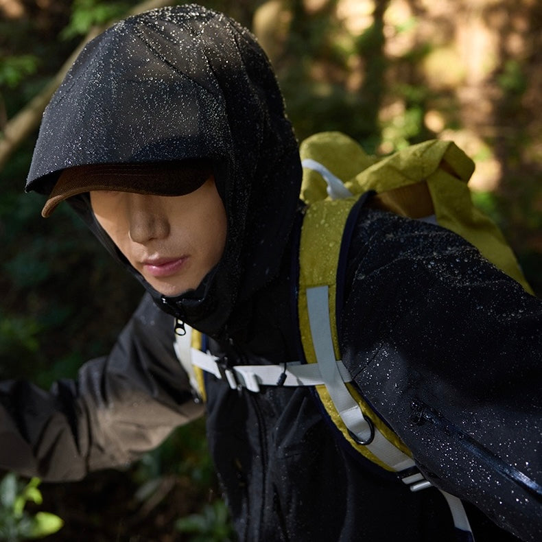 LITEGUEST Waterproof Hard Shell Jacket – Outdoor Rain Wind Protection