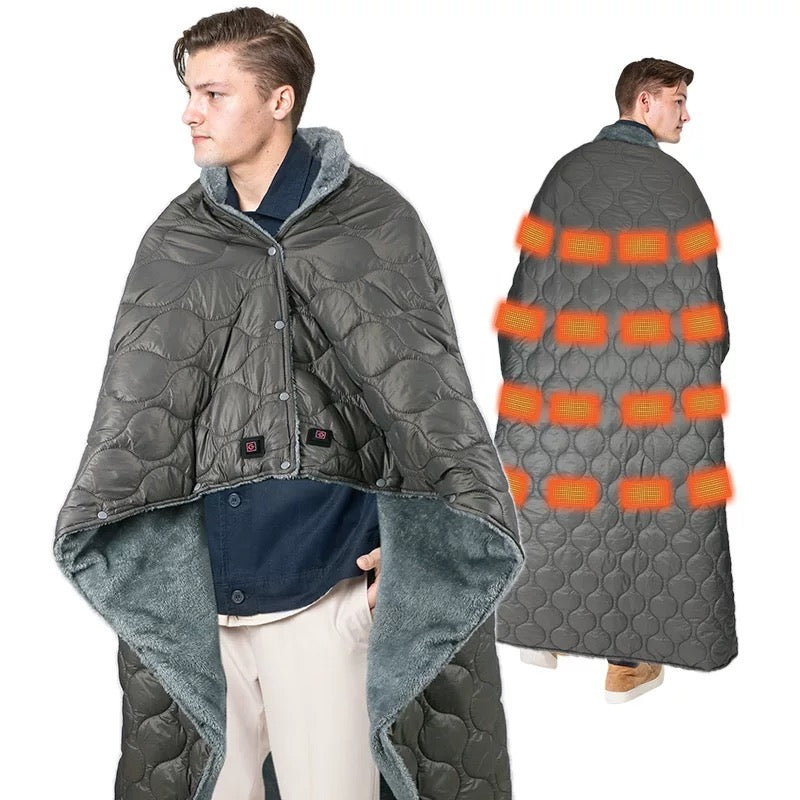 LITEGUEST Portable USB Heated Blanket – Warmth Anywhere Outdoors