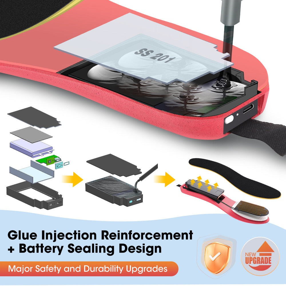 LITEGUEST App-Controlled Heated Insoles – Smart Winter Foot Warmers