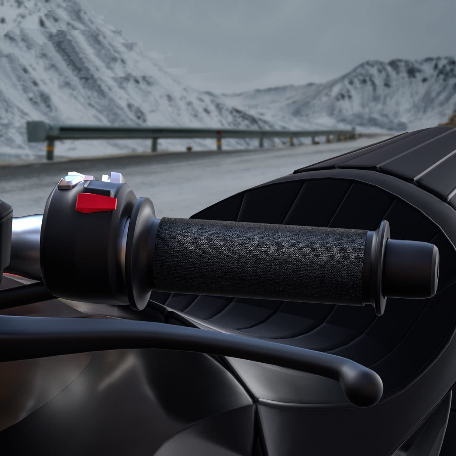 LITEGUEST USB Heated Handlebar Mitts – Winter Riding Warmth