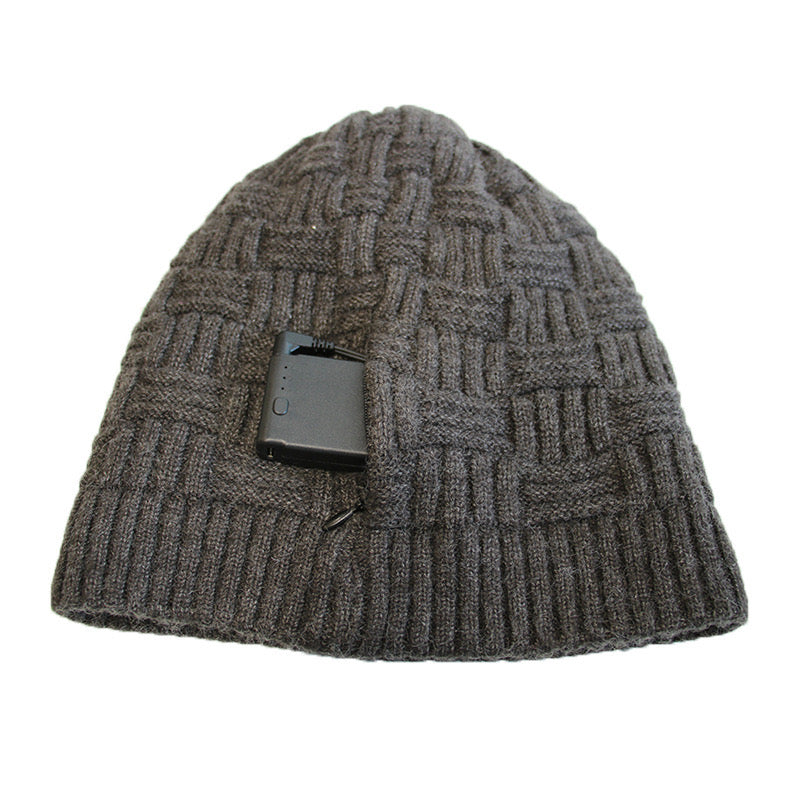 LITEGUEST™ Heated Knit Hat – USB-Powered Thermal Beanie for Winter Outdoors