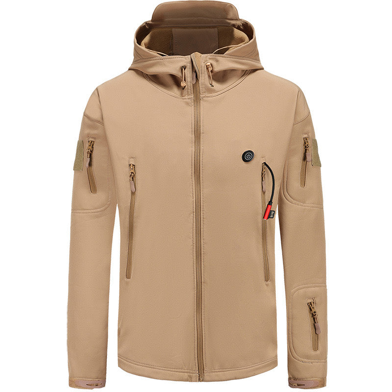 LITEGUEST Heated Camouflage Jacket Built for Outdoor in Cold Weather