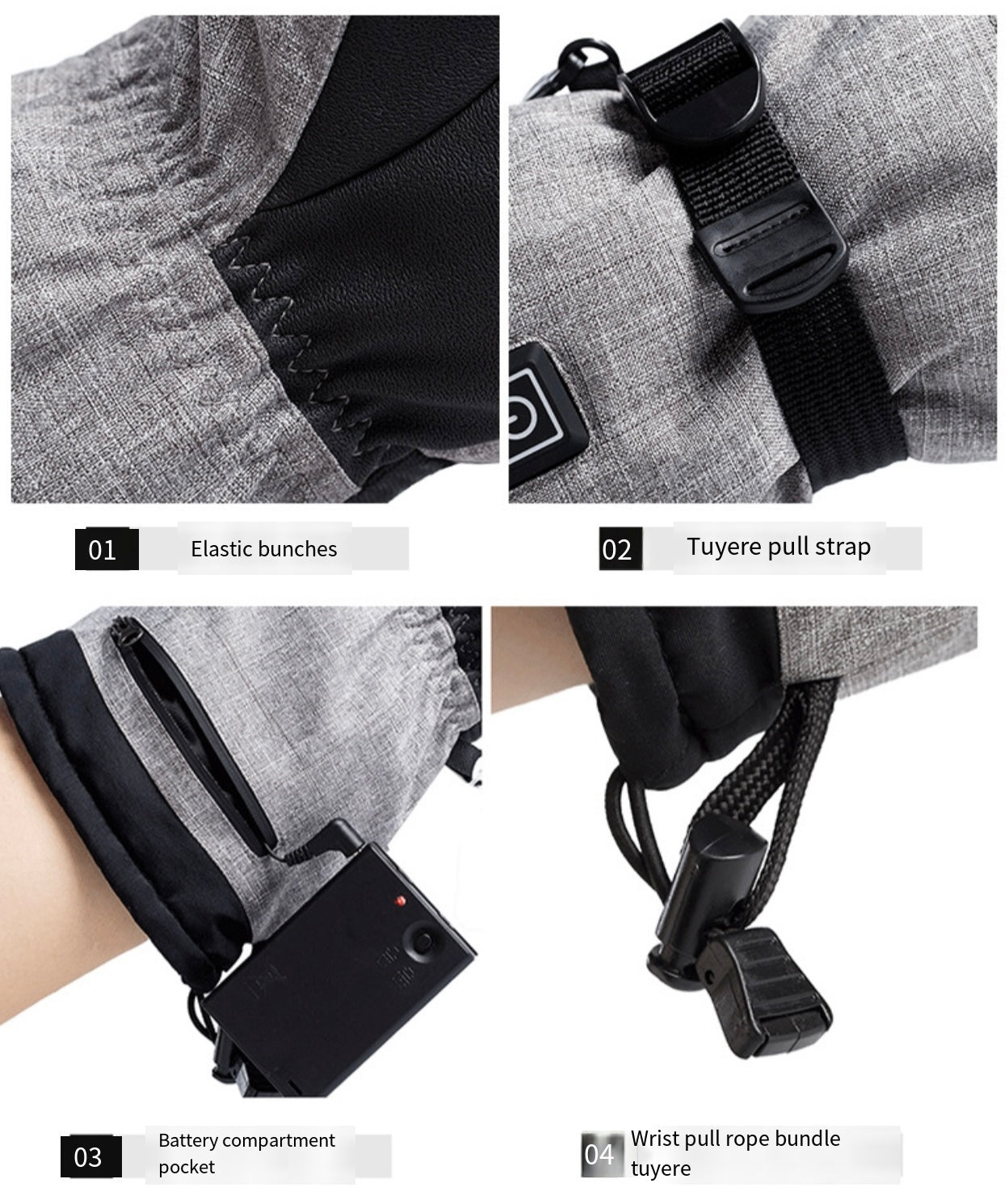 LITEGUEST™ Heated Winter Gloves – Waterproof & Rechargeable