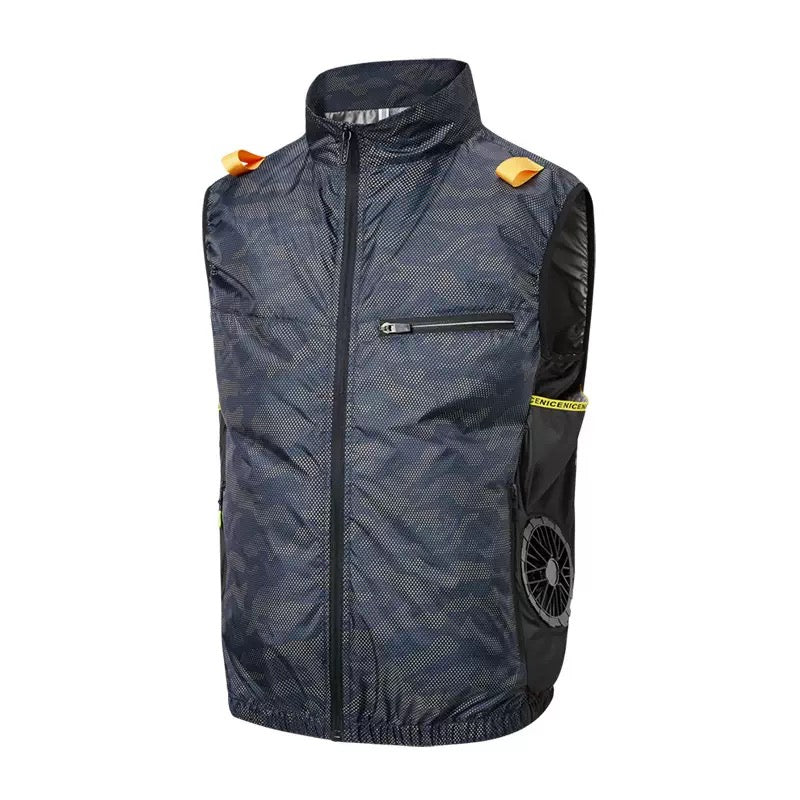Liteguest Side Fan Cooling Vest for Sports Fans, Camping & Hiking
