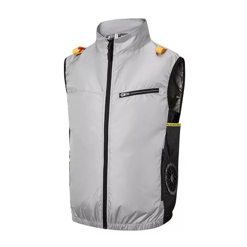 Liteguest Side Fan Cooling Vest for Sports Fans, Camping & Hiking