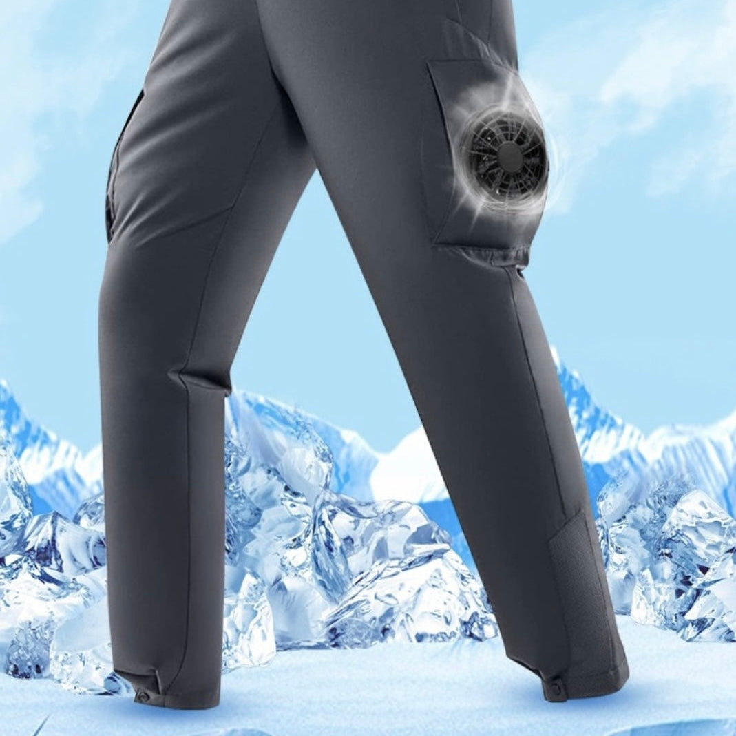 LITEGUEST Smart Air-Conditioned Fan Cooling Pants – USB Dual Fans