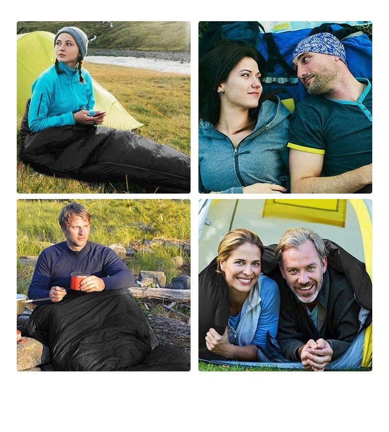 LITEGUEST USB Heated Double Sleeping Bag – Warm Comfort for Camping