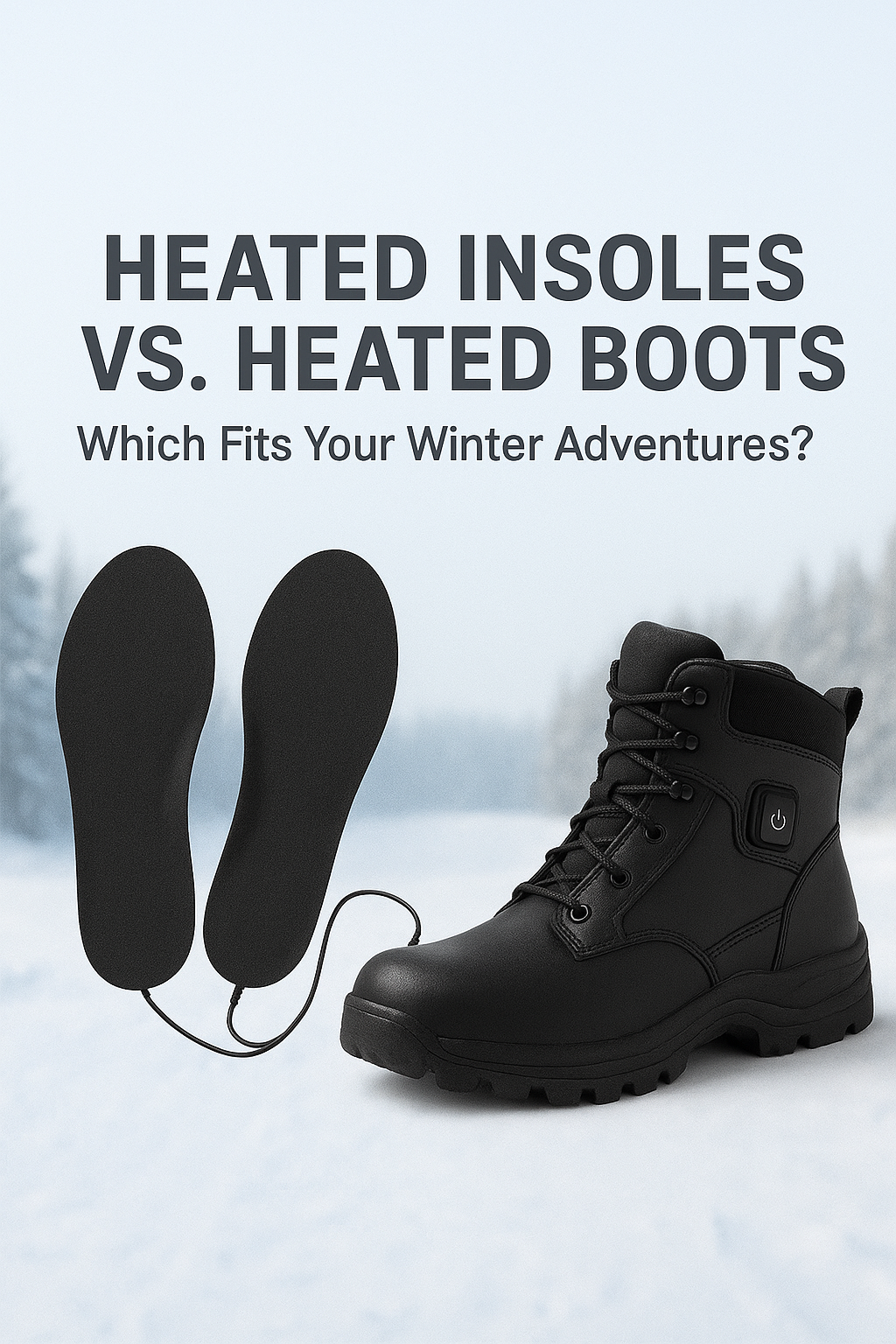 Heated Insoles vs Heated Boots