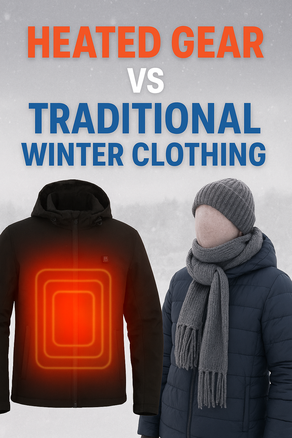 Heated Gear vs Traditional Winter Clothing