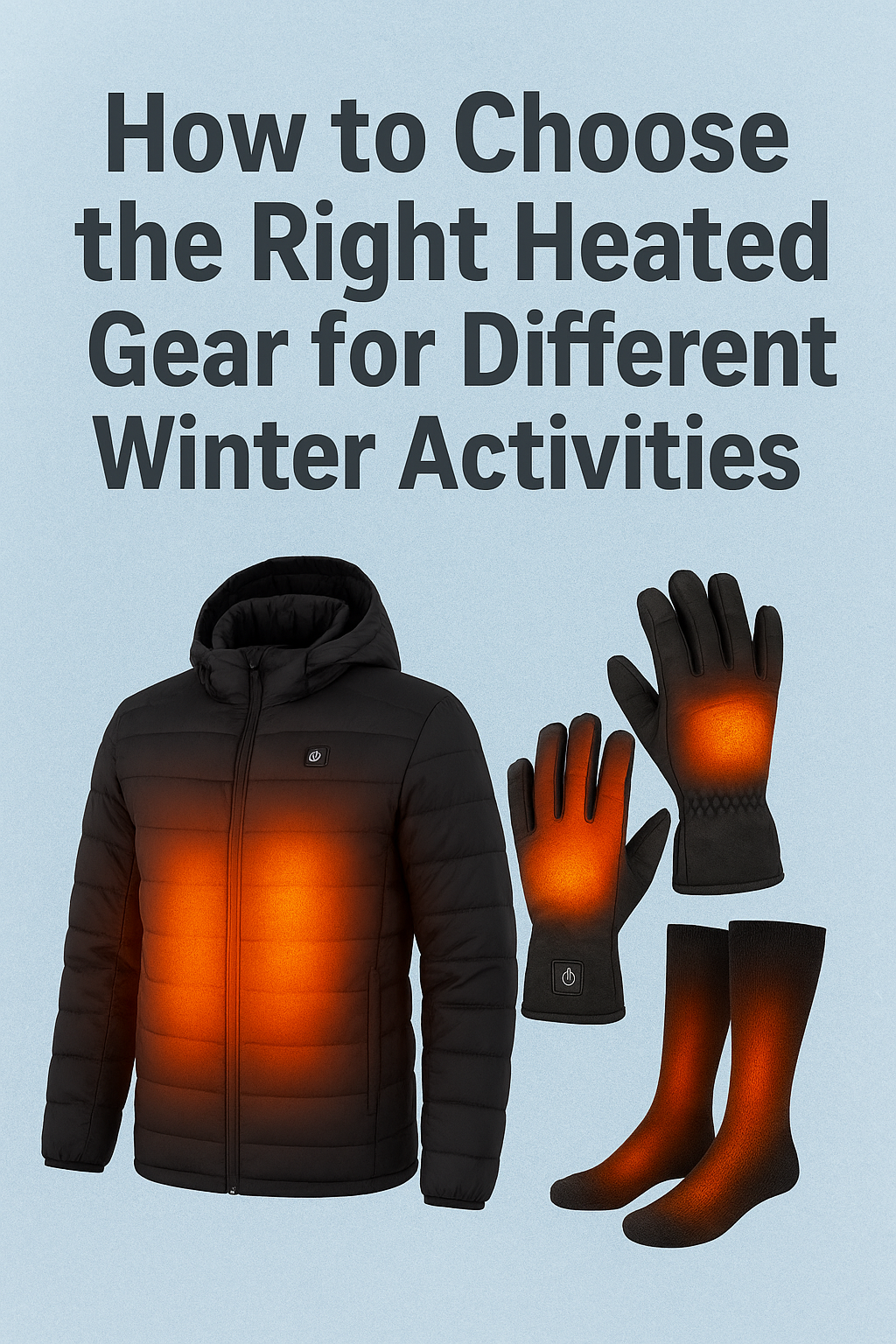 How to Choose the Right Heated Gear for Different Winter Activities