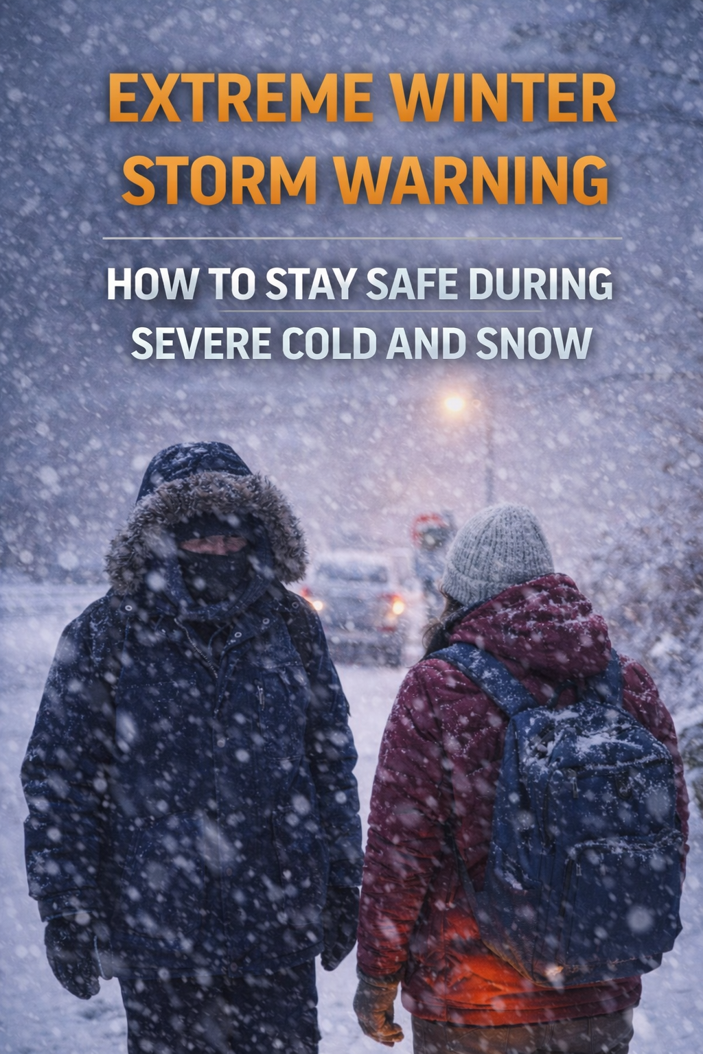 Extreme Winter Storm Warning: How to Stay Safe During Severe Cold Snow