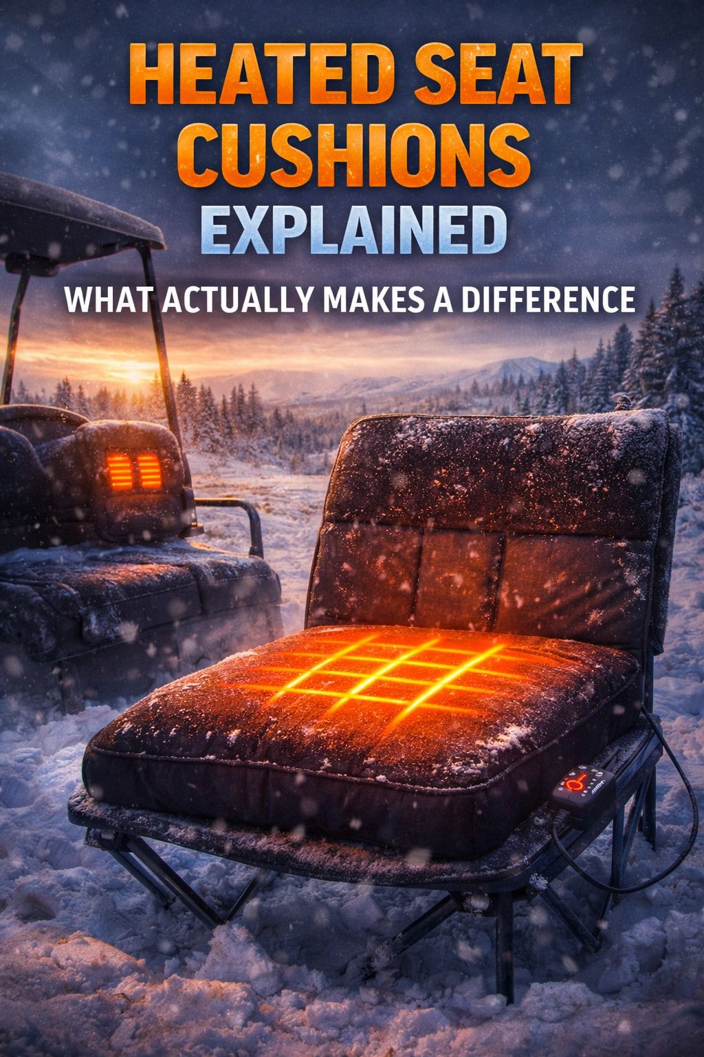 Heated Seat Cushions Explained: What Actually Makes a Difference