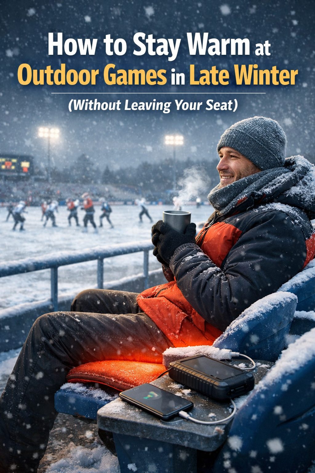 How to Stay Warm at Outdoor Games in Late Winter