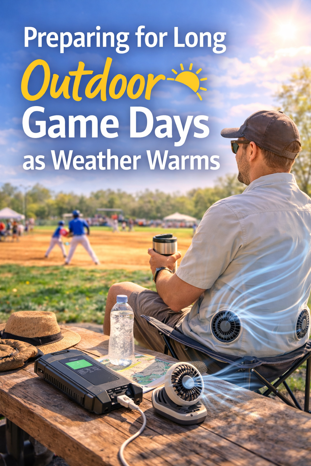 Preparing for Long Outdoor Game Days as Weather Warms