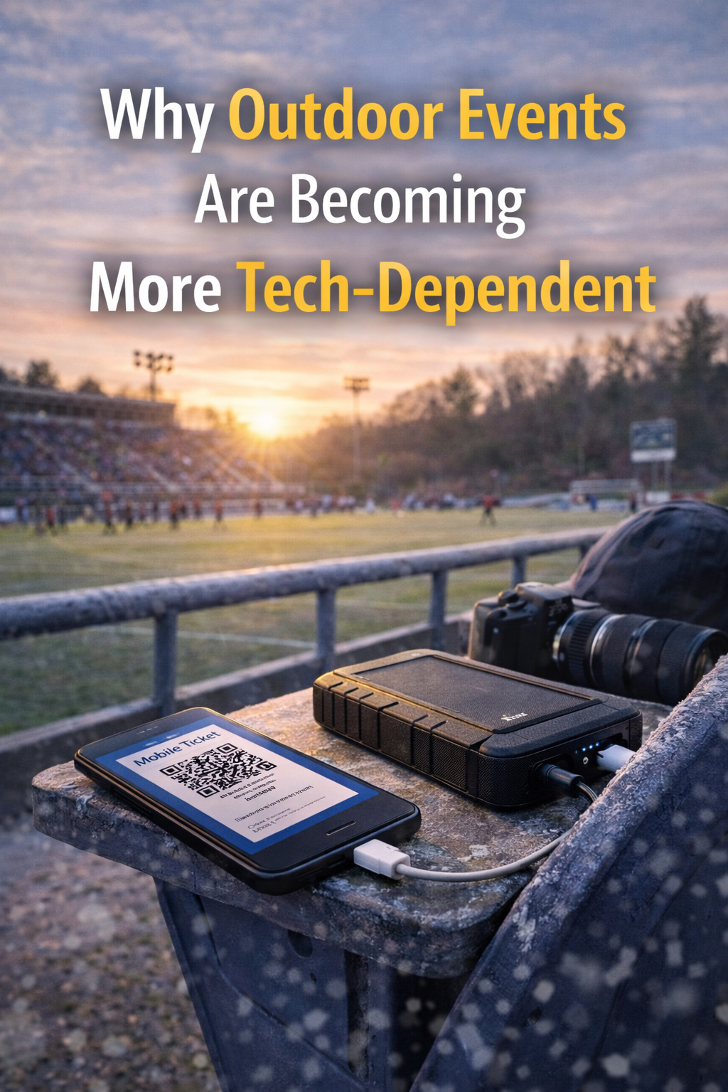 Why Outdoor Events Are Becoming More Tech-Dependent