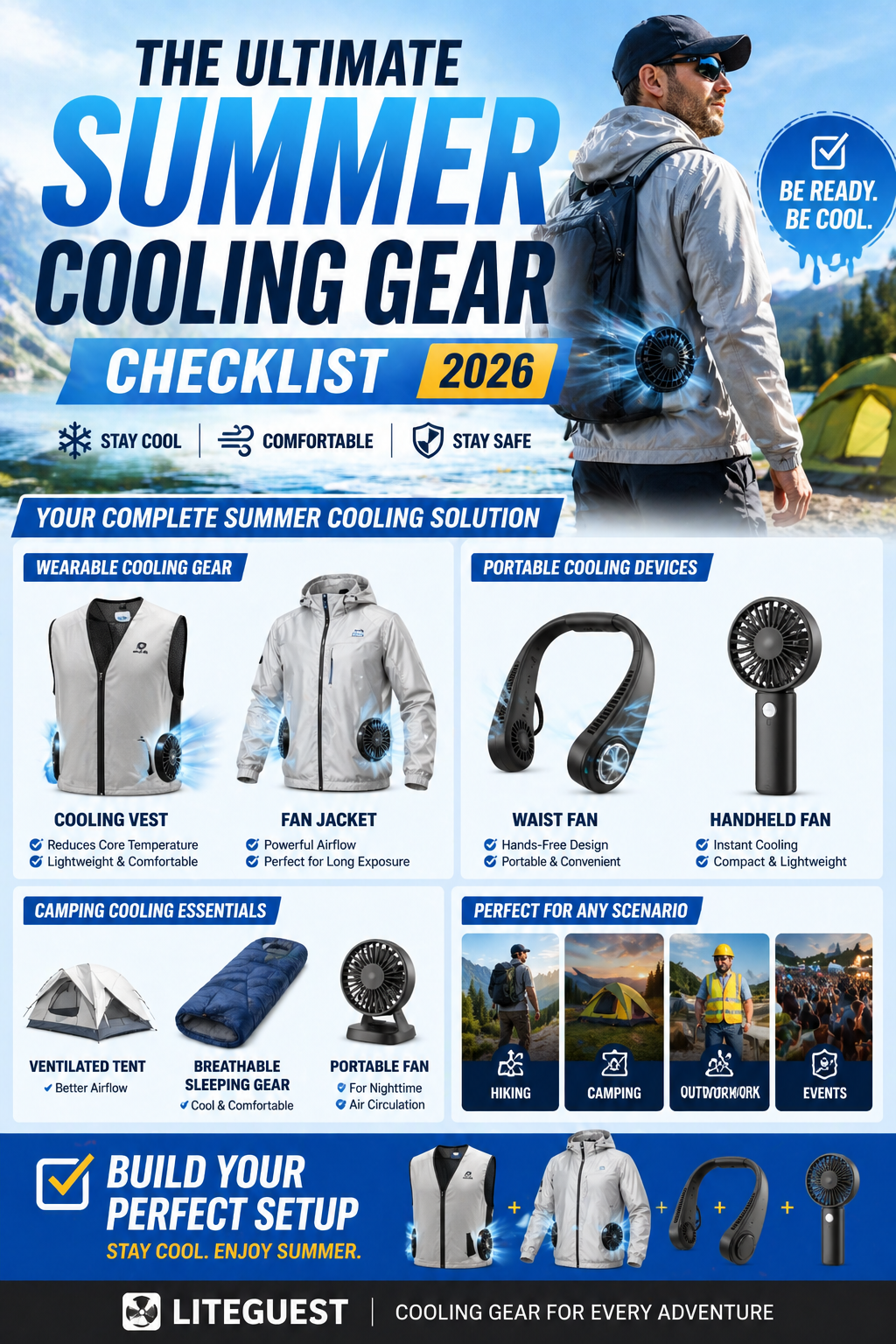 The Ultimate Summer Cooling Gear Checklist