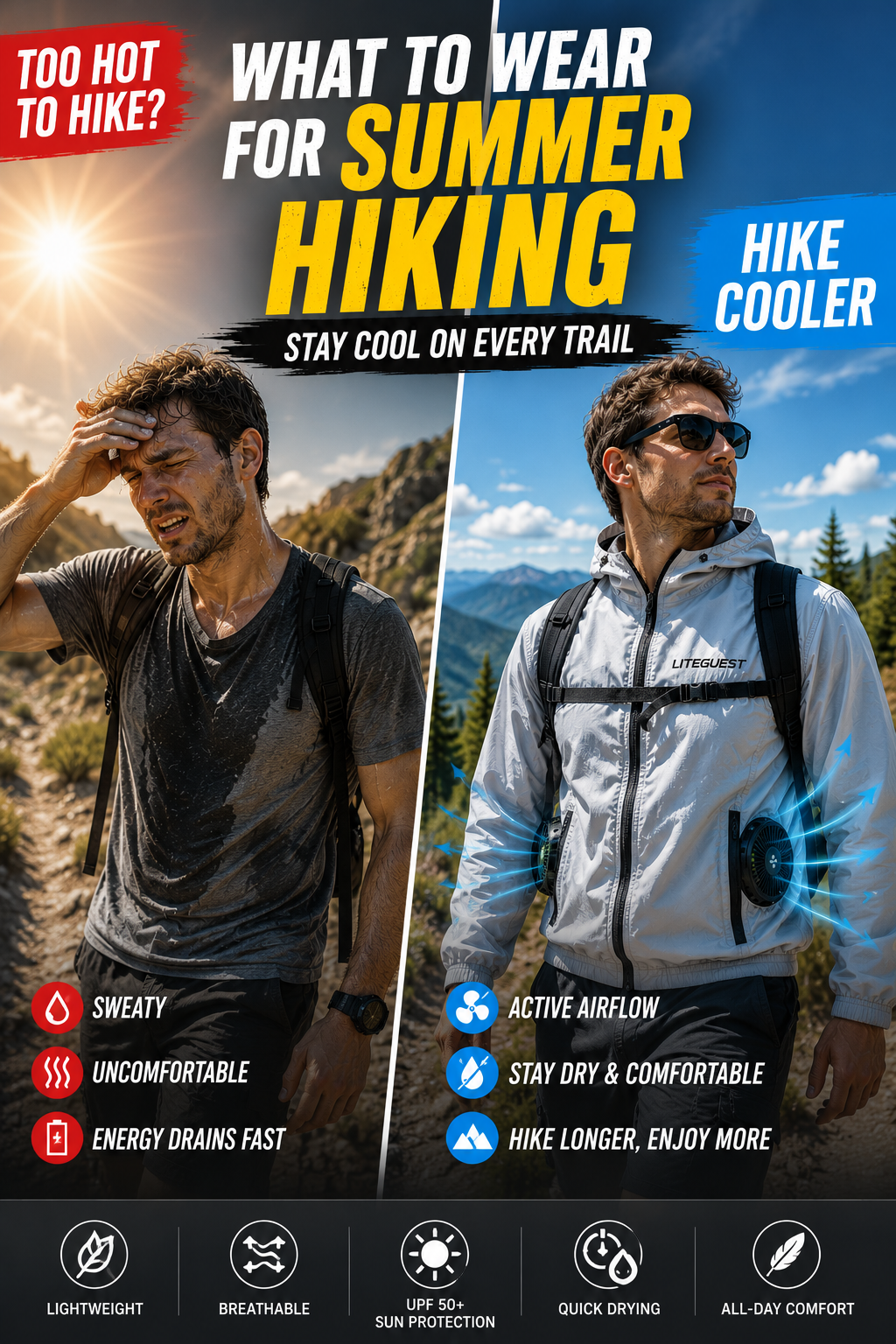 What to Wear for Summer Hiking (Without Overheating)