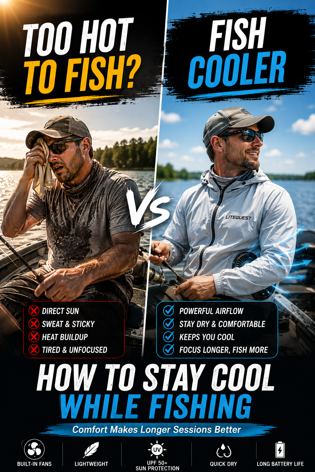 Fishing in the Heat: How to Stay Cool All Day