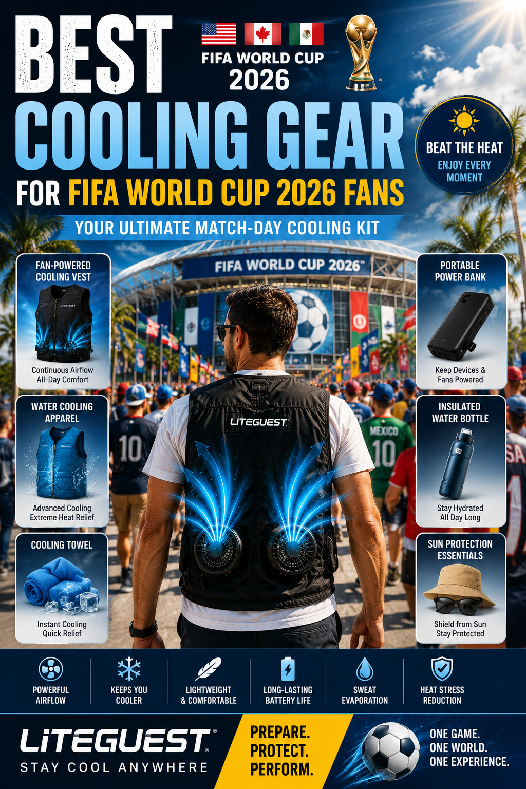 Best Cooling Gear for FIFA World Cup 2026 Fans