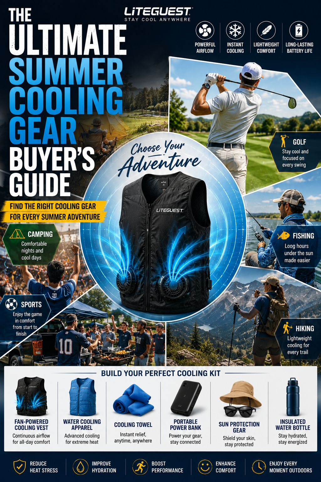 Ultimate Cooling Gear Buyer's Guide for Summer Events & Outdoors