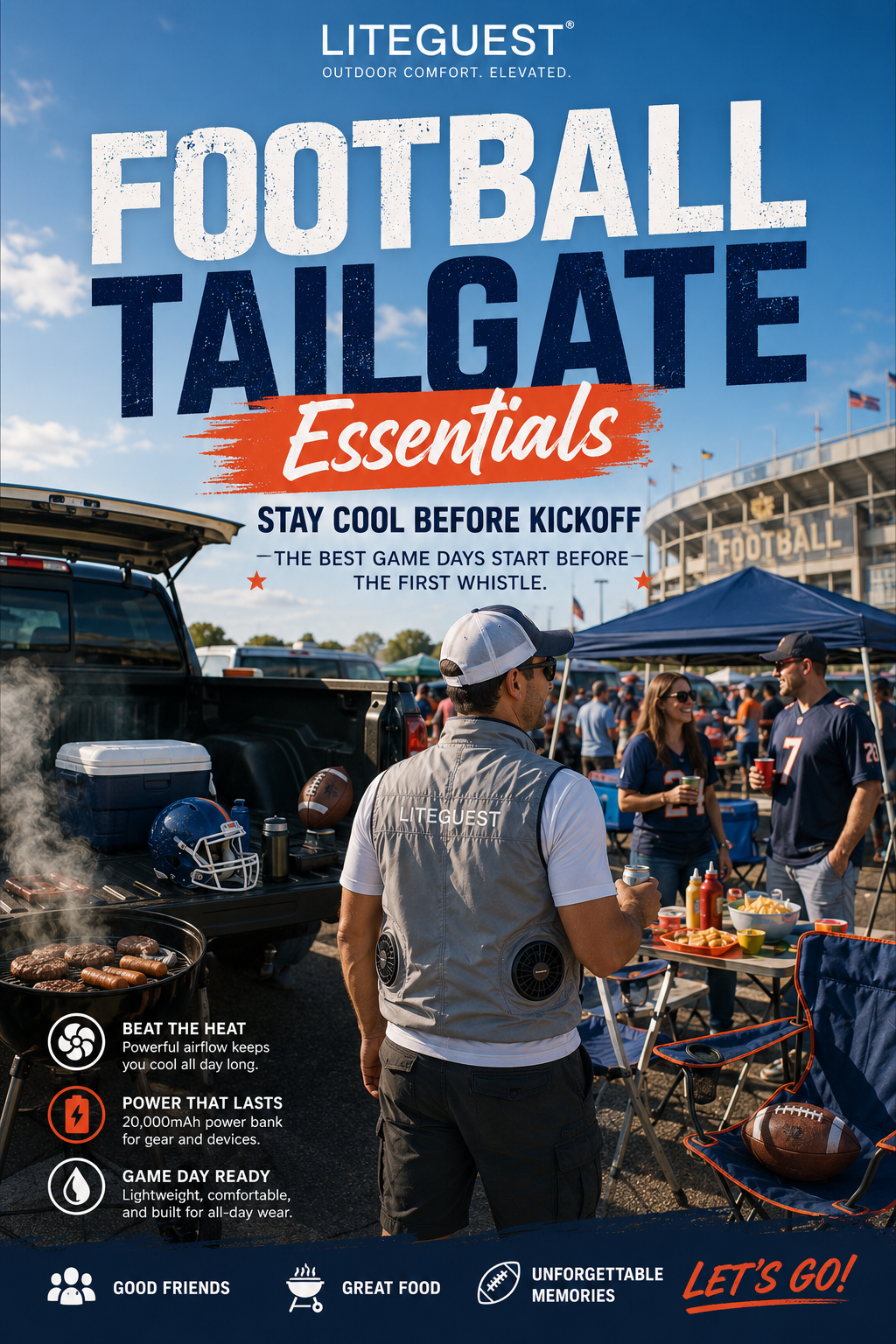 Tailgate Essentials: Stay Cool Before Kickoff This Summer