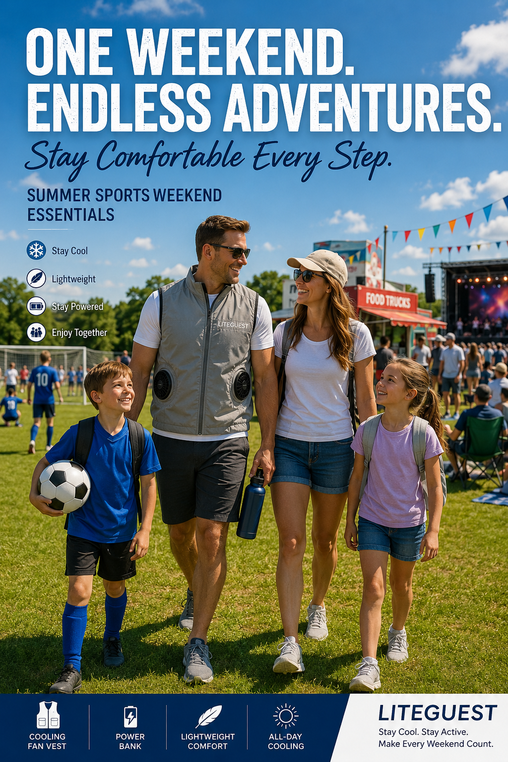 Summer Sports Weekend Essentials: Stay Cool Wherever You Go