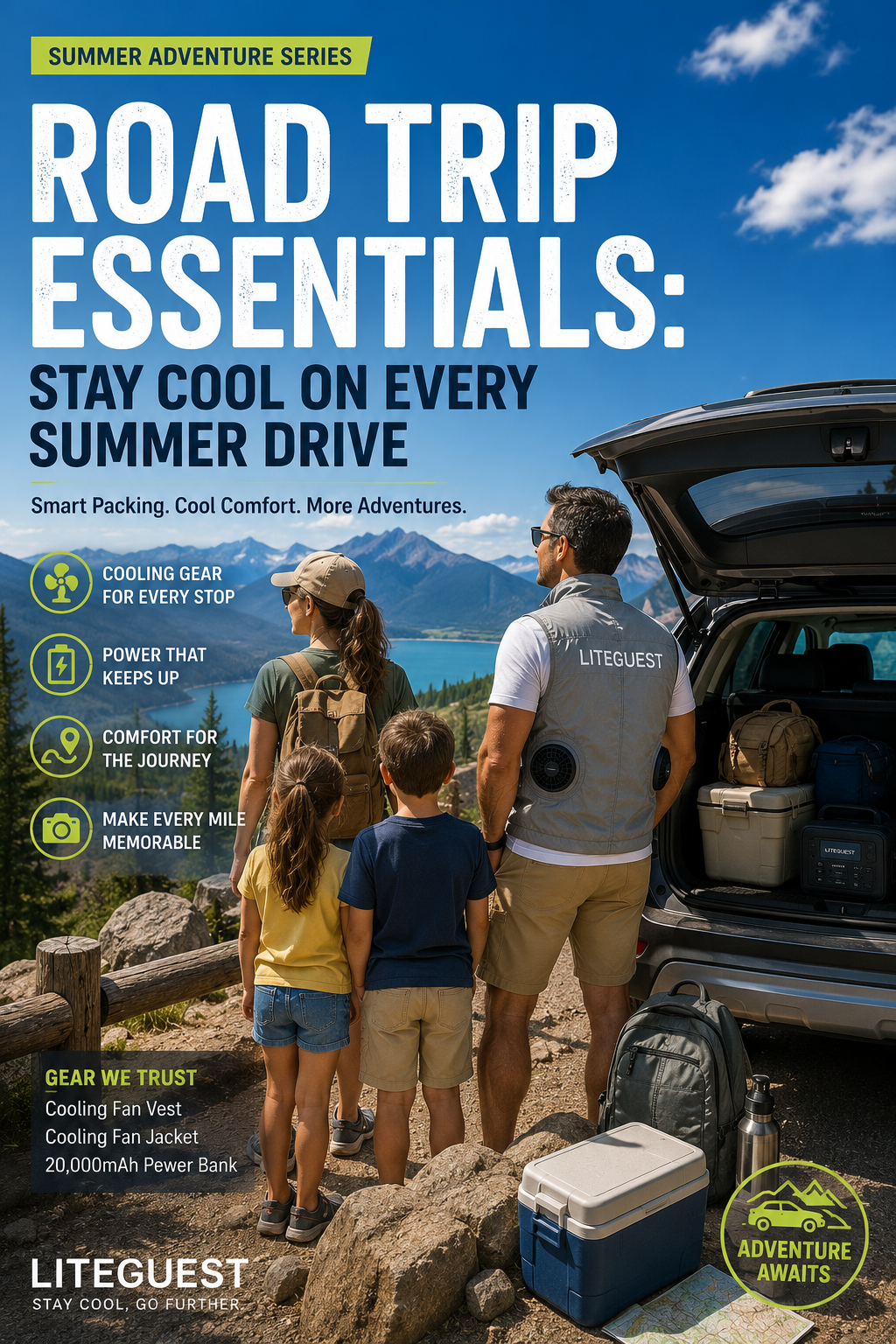 Road Trip Essentials: Stay Cool on Every Summer Drive