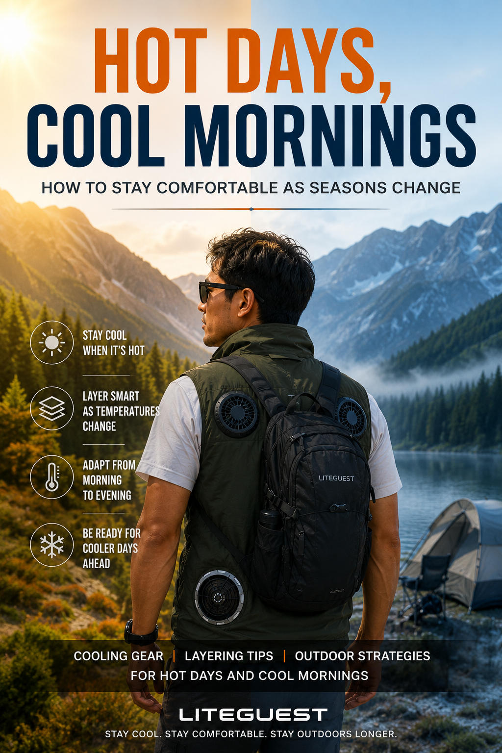Hot Days, Cool Mornings: How to Stay Comfortable as Seasons Change