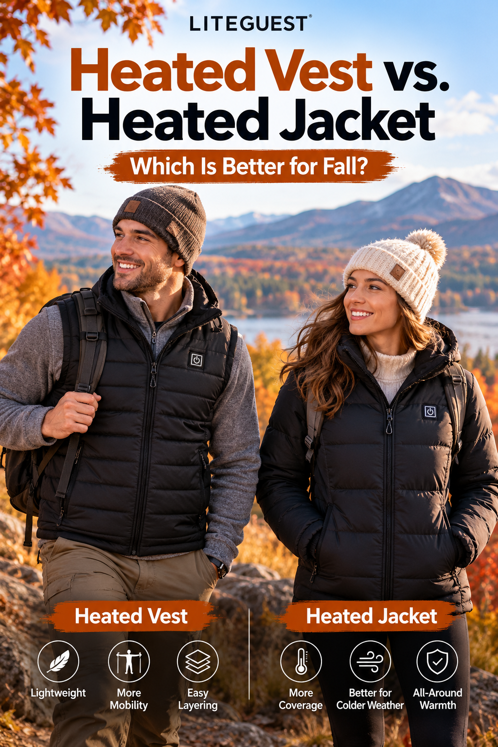 Heated Vest vs. Heated Jacket: Which Is Better? | LITEGUEST