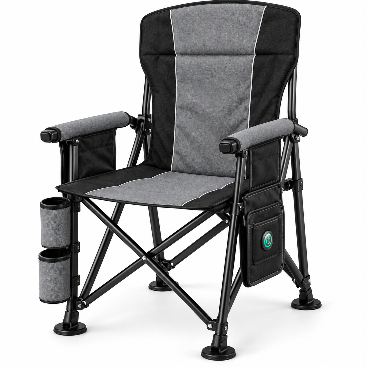 LITEGUEST Heated Camping Chair | USB-Powered Folding Chair