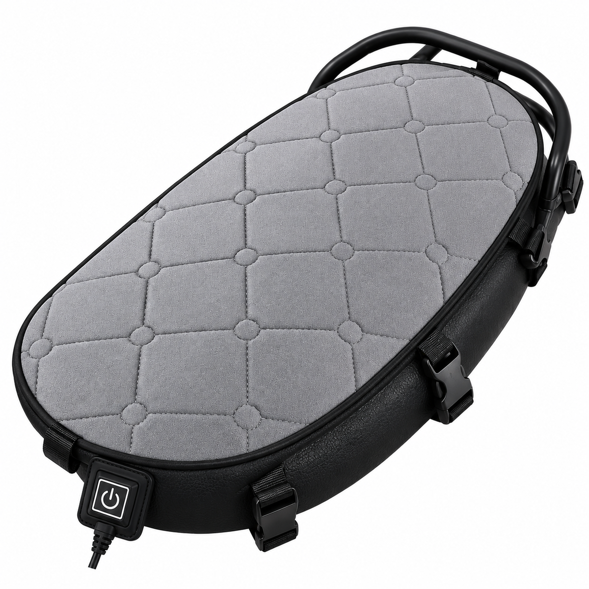 LITEGUEST Heated Motorcycle Seat Cover | USB Winter Riding Pad