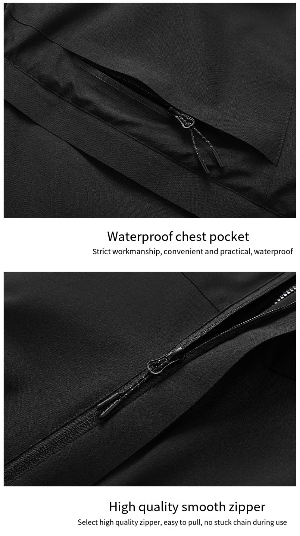 Winter Ice Fishing Intelligent heating hardshell jacket 3-in-1 warm USB charging heating cotton-padded jacket For Fishing