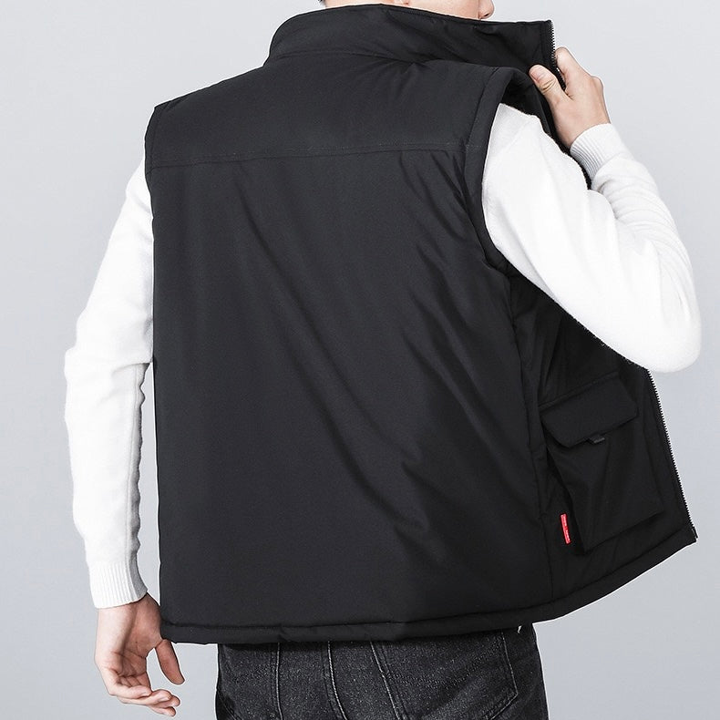 LITEGUEST™ Heated Vest – 11-Zone Smart Heating with Stand Collar
